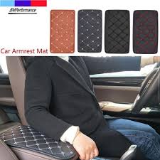 Pu Leather Car Armrest Mat Box Cover