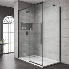 Shower Enclosure Clear Glass Sliding