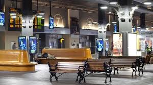 Empty Train Station Td Garden Boston