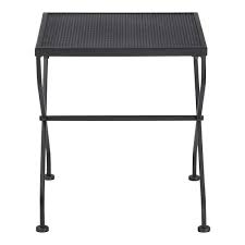 Wrought Iron Outdoor Side Table