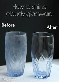 How To Shine Cloudy Glassware Easy