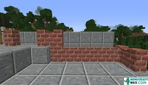 How To Make Brick Fence In Minecraft