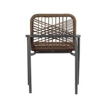 Outdoor Dining Chair Nila Brown Furnwise