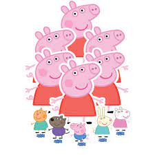 Peppa Pig Table Top Cutout Decorations