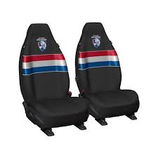 Afl Seat Cover Bulldogs Size 60 Front