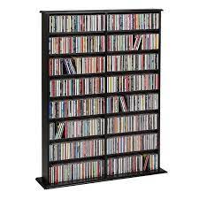 Double Width Wall Storage For Dvds Cds