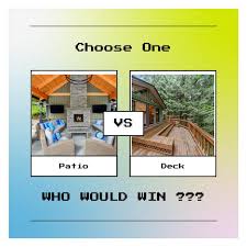 Patio Vs Deck Best Comparison Smart