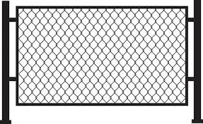 Chain Link Fence Vector Art Icons And