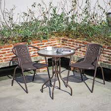 Outdoor Round Table Chair Garden