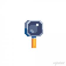 Magnifying Glass Or Search Pixel Art