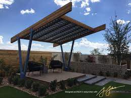 Cantilevered Shade Structure Modern