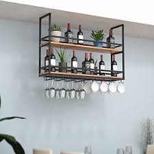 Wine Glass Rack With Guardrail