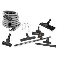 central vacuum kit 35 10 m silver