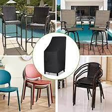 Mavincher Stackable Patio Chair Covers