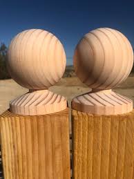 4 Wood Ball Finials Discounted 18 For