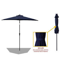 Half Round Patio Umbrella