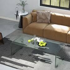 42 5 X 20 X 14 Inch Glass Coffee Table