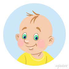 Avatar Icon Of A Funny Baby In The