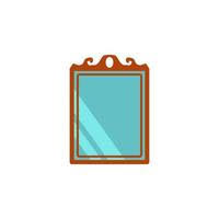 Wall Mirror Vector Art Icons And
