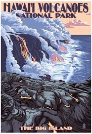 Volcano National Park Posters Wall