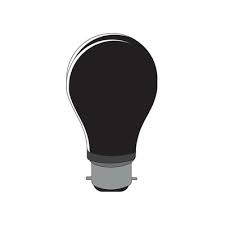 Light Bulb Icon Set Isolated On Gray