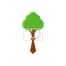 Job Tree Logo Icon Design Posters For