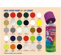 Abro Colour Spray Paint