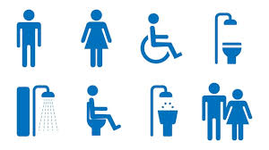 Common Restroom Icon Symbols