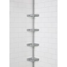 Tension Pole Freestanding Shower Caddy
