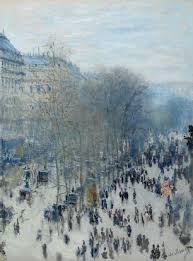 Monet Boulevard Des Capucines French