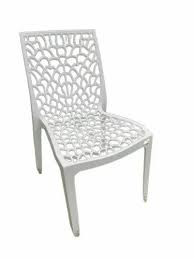 White Plastic Garden Chair At Rs 850