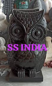 Stone Owl Sculpture At Rs 35000 Bird