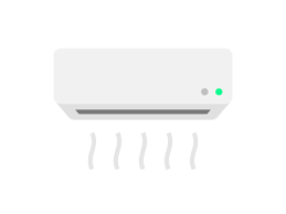 Flat Air Conditioner Icon