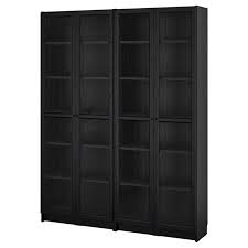 Ikea Billy Bookcase Black On