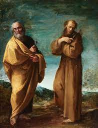 Saints Peter And Francis Of Assisi