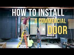 Install A Commercial Front Door