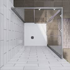 Sunny Shower Corner Sliding Shower Door