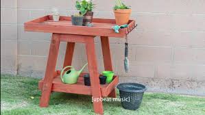 Easy Modern Diy Potting Bench With