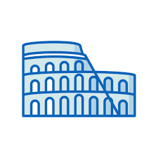 Colosseum Good Ware Lineal Color Icon