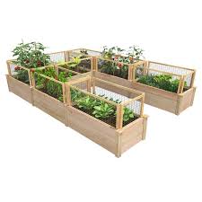 U Shaped Raised Garden Bed