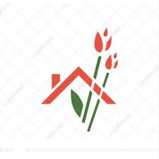 Flower House Logo Home Logo Logo