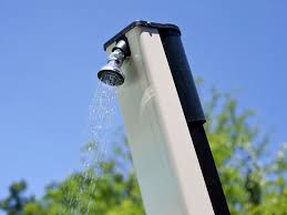 Solar Powered Showers In Outdoor Spaces