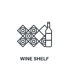 Wine Shelf Icon Png Images Vectors
