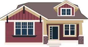 Craftsman House Vector Art Icons And