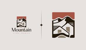 Mountain Side House Logo Universal