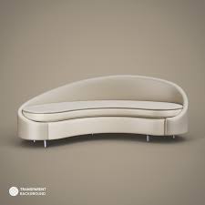 Luxury Couch Icon Isolated 3d Render
