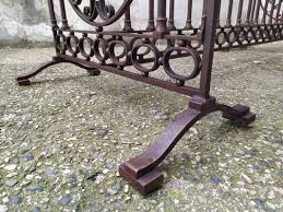 Antique Wrought Iron Table For At