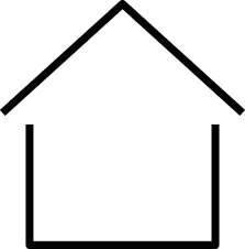 House Outline Vector Art Icons And