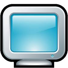 Computer Monitor Icon Soft Scraps