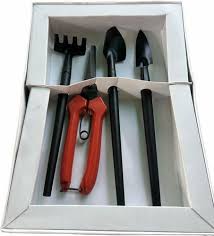Black Garden Hand Tool Set For